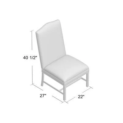 Baxley Upholstered Dining Chair Fairfield Chair Body Fabric: 3162 Straw - Leg Color: Tobacco