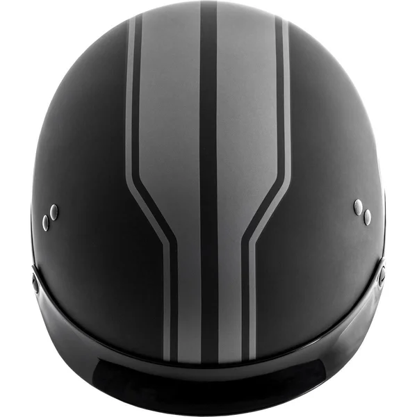GMAX HH-65 Half Helmet Full Dressed Twin Matte Black/Silver