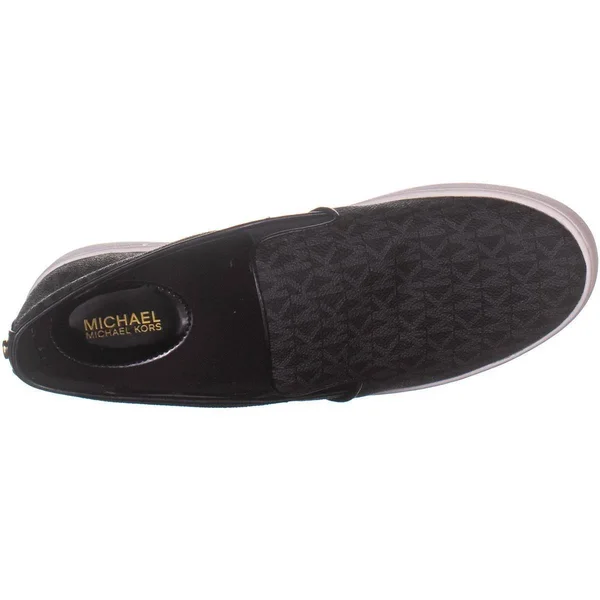 Michael Michael Kors Black Keaton Slip on Sneakers