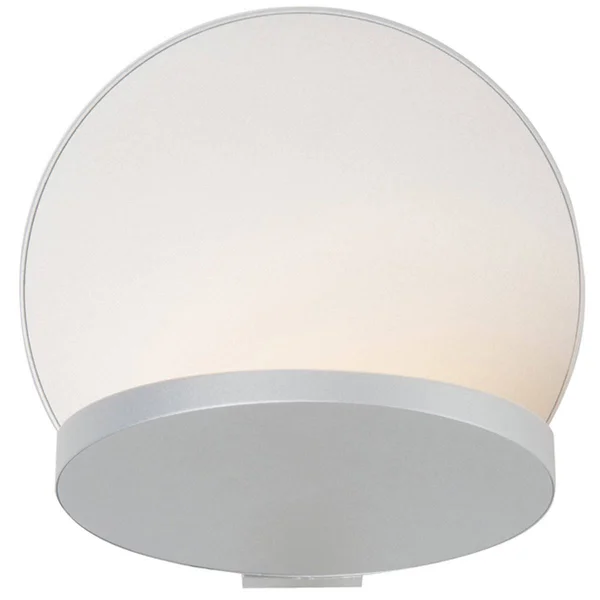Koncept Gravy LED Wall Sconce - Silver, Plug-In - GRW-S-SIL-SIL-PI