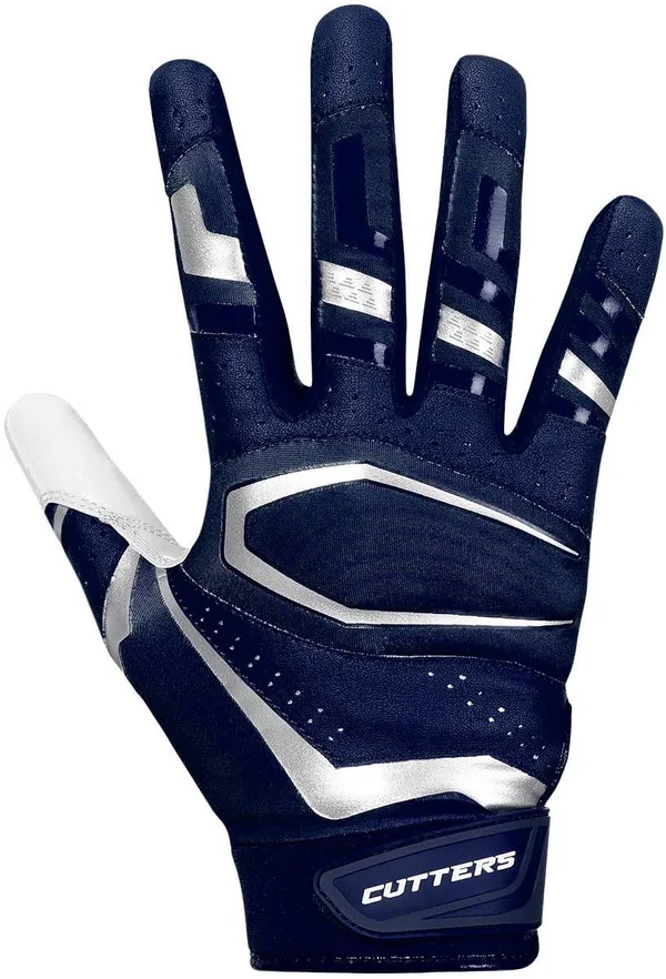 Cutters Adult Rev Pro 4.0 Extreme Grip Receiver Gloves XXL, Navy