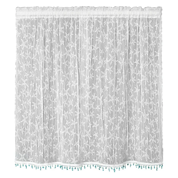 Starfish Lace Tier Curtain