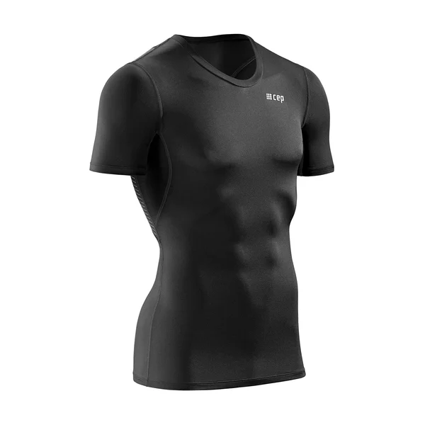 CEP Men's WingTech Short Sleeve Compression T-Shirt Black - XL