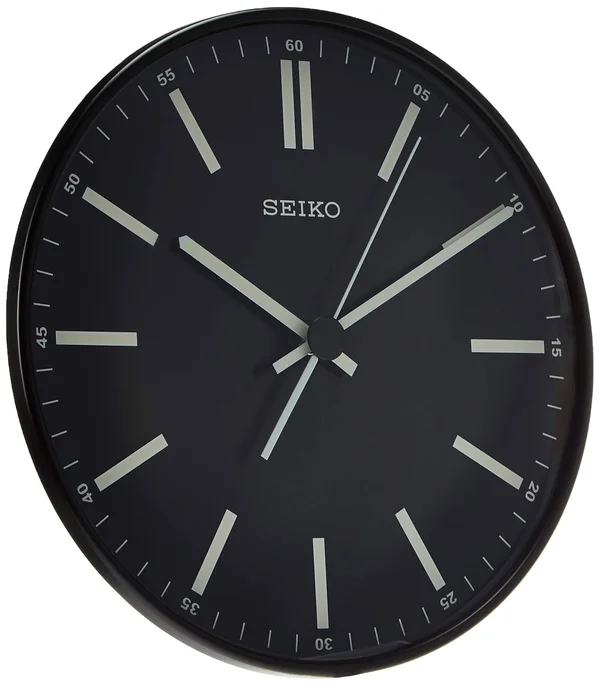 Seiko Wall Clock - QXA521JLH, Black
