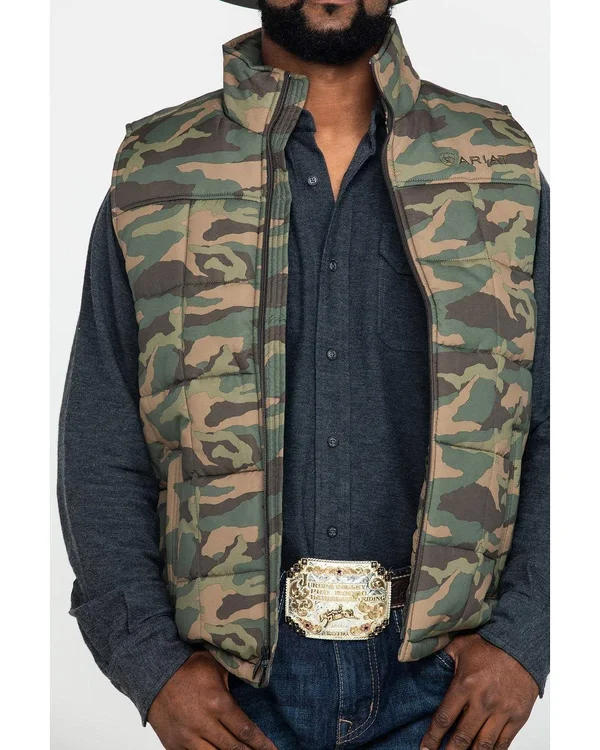 Ariat Men's Crius Camouflage Insulated Concealed Carry Vest 10028370