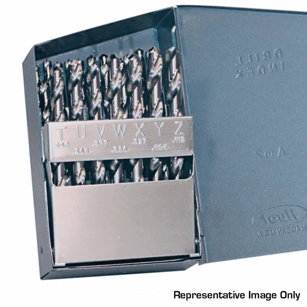 Champion Cutting Tool 126CO 705C Cobalt General Purpose Gold Oxide Drill Set - 26-Piece, 7.2 x 4.2 x 1.8 inches