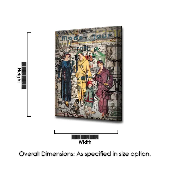 Ready2HangArt &Urban Fashion XI& Canvas Art - 20x22 W x 30x22 H