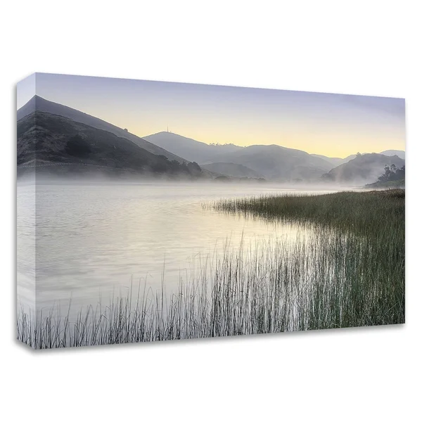 18x22 x 27x22 Crescent Beach Calm 1 by Alan Blaustein Print on Canvas
