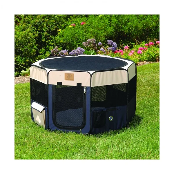 Precision Pet Premium Soft Side Dog Play Yard - 46 x 46 x 28 inches