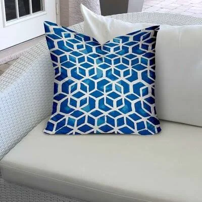 Solveg Indoor/Outdoor Soft Royal Pillow Corrigan Studio Fill Material: Pillow Cover Only - No Insert - Closure Type: Zipper, Size