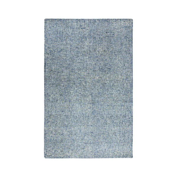 Rizzy Home TALTAL10100091818 18 x 18 in. Talbot Area Rug Sample - Blue - As shown
