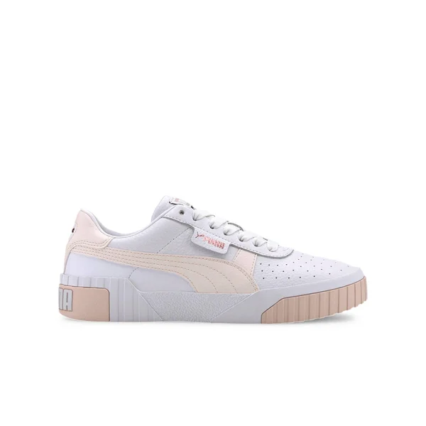 Puma Cali Women's Sneakers, White/Rosewater, 7.5