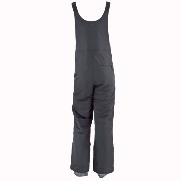 White Sierra Men's Toboggan Insulated Bib Black Small