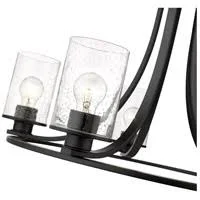 Z-Lite 5 Light Chandelier - Matte Black 492-5MB
