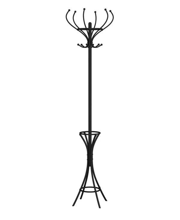Safdie & Co. Hanger Stand Tree Coat Rack, Black