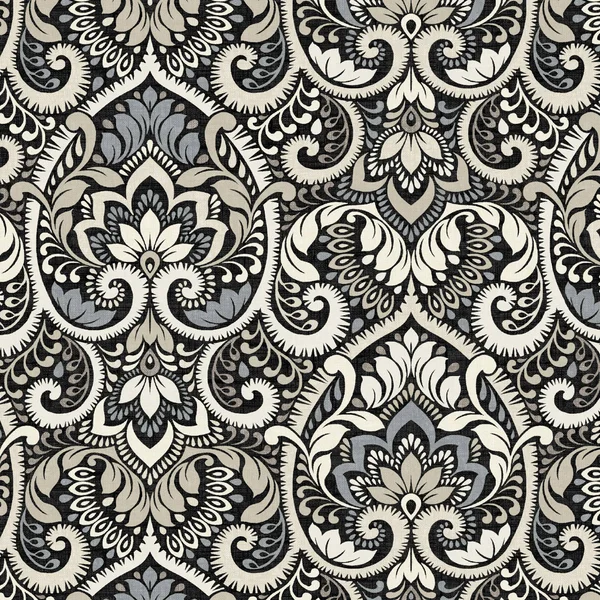 Arden Selections Black Aurora Damask Outdoor 24 x 24 in. Deep Seat Set, Size: 24 inch x 24 inch