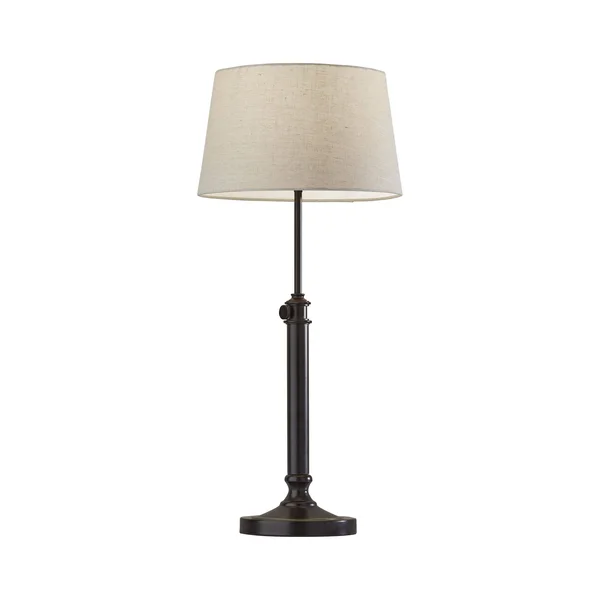 Adesso Mitchell Antiqued Black Table Lamp (Set of 2)