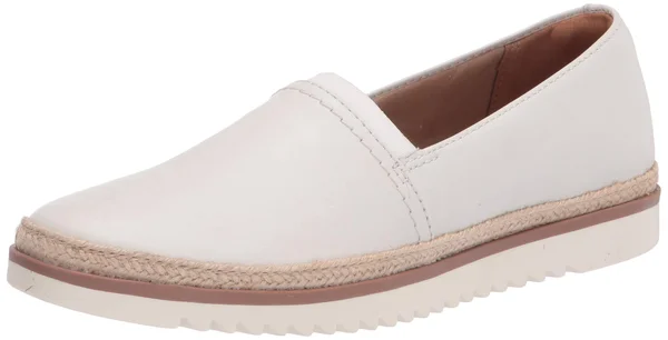 Clarks Serena Paige Women's Shoes White Leather : 9.5 A - Narrow