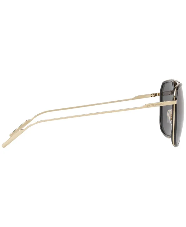 Dolce & Gabbana DG2165 Sunglasses - Black/Pale Gold (488/81)