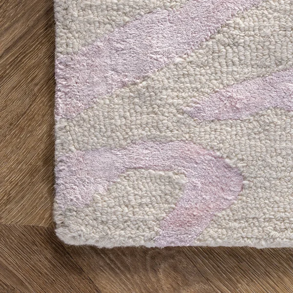 nuLOOM Hand Tufted Plush Zebra Area Rug - Size: 6' x 9'
