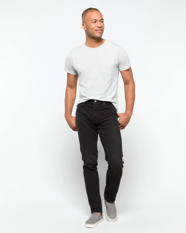 Men's Joe&s The Brixton Slim Straight Leg Jeans, Size 34 - Black