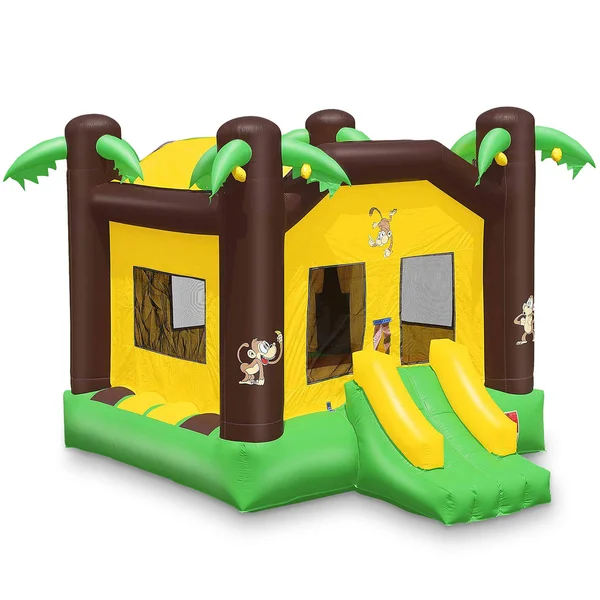 Cloud 9 17& x 13& Commercial Jungle Bounce House - 100% PVC Bouncer - Inflatable Only