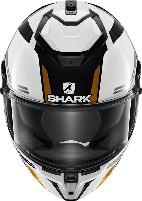 Shark - Helmet Spartan GT Tracker White, Black, Gold - Size M