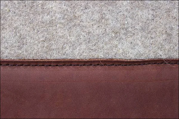 Reinsman Wool Felt Contour Saddle Pad 1in