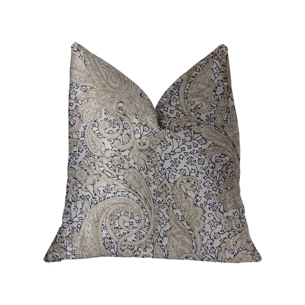 Plutus Quartz Skye Beige Luxury Throw Pillow 26x22L x26x22W