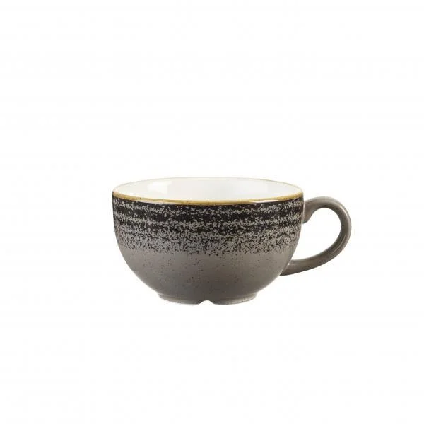 Churchill SPCBCB201 Cappuccino Cup, 8 oz., 3-3/4x22 Dia. x 2-4/25x22H, Stackable, Microwave & Dishwasher Safe