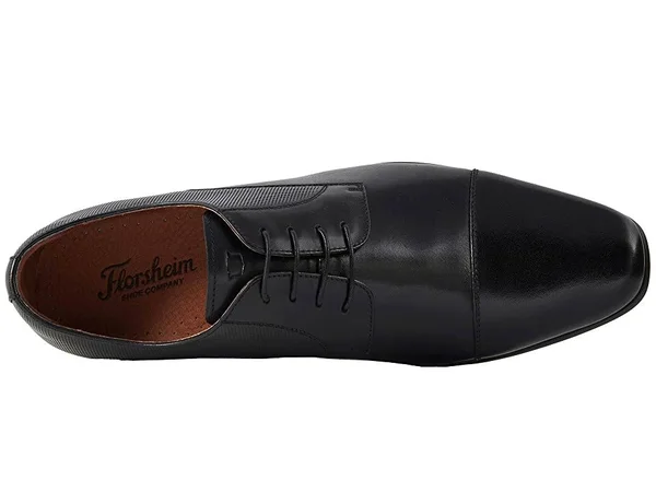 Florsheim Postino Cap Toe Oxford 9.5 Men's Black