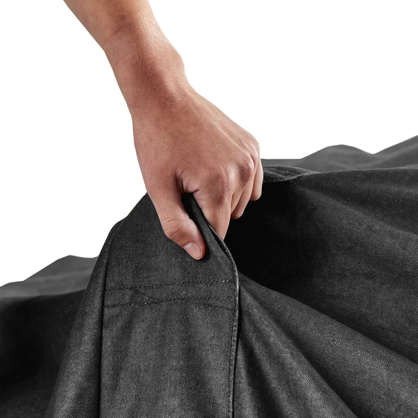 Big Joe Large Fuf, Bean Bag Chair, Black