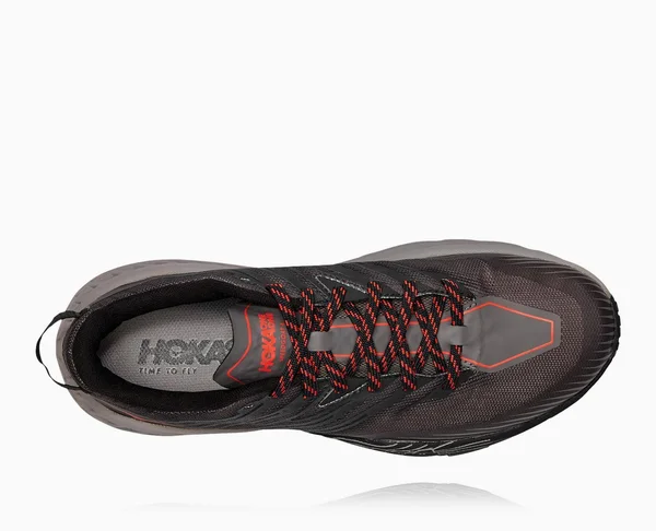 Hoka One One Men's Speedgoat 4 - 8 - Dark Gull Grey, Anthracite
