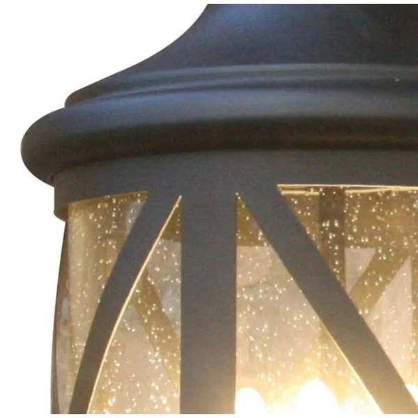 Y Decor Taysom 4 Light Exterior Lighting, Black