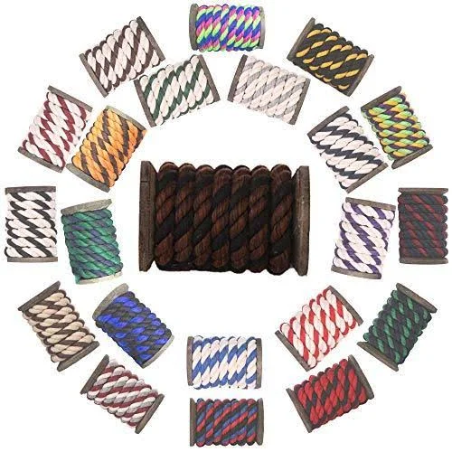Ravenox Twisted Cotton Rope (Chocolate) - 1/8-Inch x 3000-feet (Full Spool) - 31759593144410