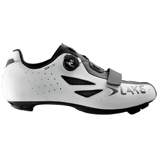 Lake CX176 Road Shoes - White/Black - EU 41