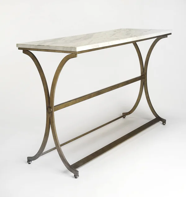 Butler Pamina Travertine Console Table 9324355