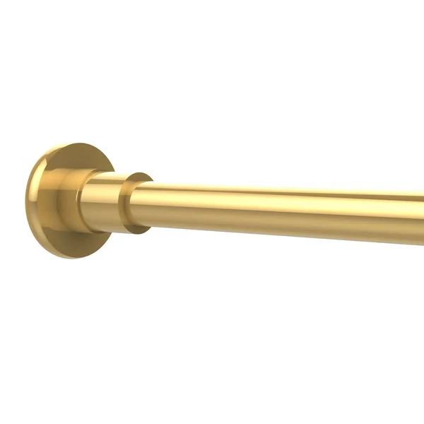 Allied Brass Shower Curtain Rod Brackets - Polished Brass
