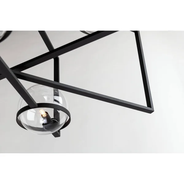 Troy Lighting Elliot 6 Light Pendant - Black - F6226