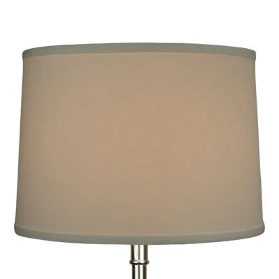 10x22 H x 14x22 W Linen Empire Lamp Shade ( Spider ) Fenchel Shades Color: Stone/White/Gold