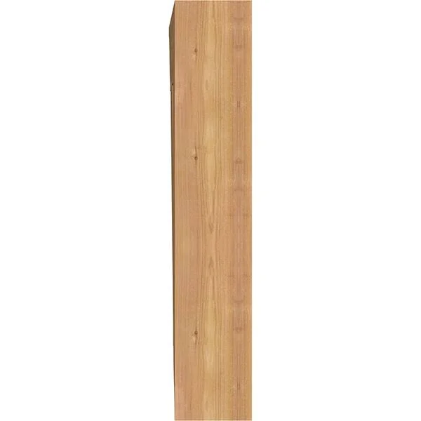 Ekena Millwork BKT06X22X30THR01SWR 5 1/2x22W x 22x22D x 30x22H Thorton Traditional Smooth BRACKET, Western Red Cedar