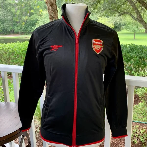 Arsenal Football Club Official Soccer Gift Mens Retro Track Top Jacket