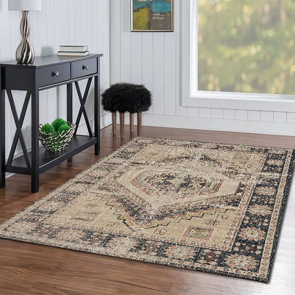 Linon Great Zero Stiles Rug, 8x10 ft