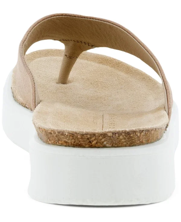 Ecco Women's Corksphere Thong Sandals - Alusilver