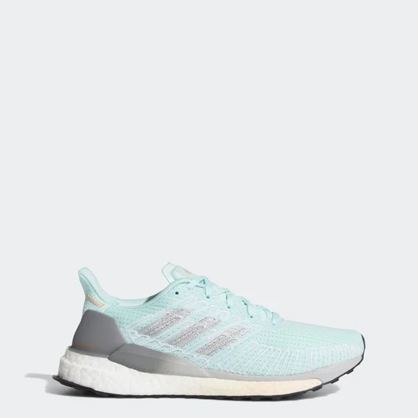 Adidas SolarBoost 19 Shoes Frost Mint 12 - Womens Running Shoes