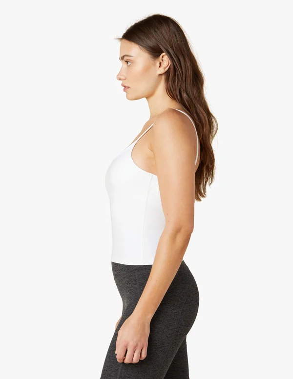 Spacedye Truly Tank - Beyond Yoga Cloud White, S