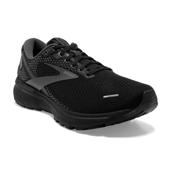 Brooks Men's Ghost 14 Black-Black-Ebony - 14