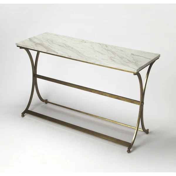 Butler Pamina Travertine Console Table 9324355