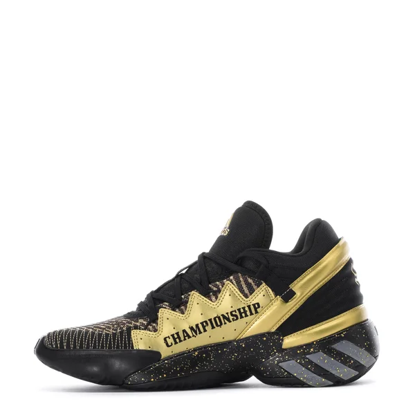 Adidas D.O.N. Issue #2 Basketball Shoes Black - Gold- Mens- Size 7.5 M