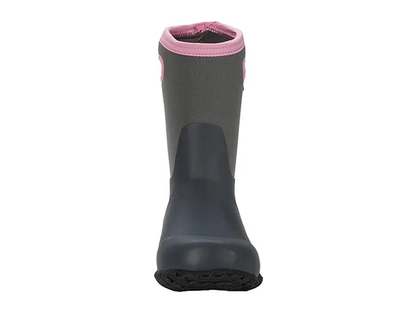 Bogs York Solid Boot - Kids& Gray - 2.0
